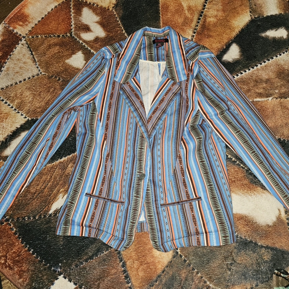 Rock And Roll Denim Blazer
